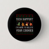 Christmas Tech Suprt Here To Delete Cookies Xmas M Button (Vorderseite)