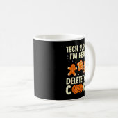 Christmas Tech Suprt Here To Delete Cookies Xmas M Kaffeetasse (VorderseiteRechts)