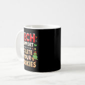 Christmas Tech Suprt Here To Delete Cookies Xmas M Kaffeetasse (Vorderseite Links)