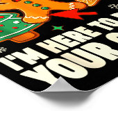 Christmas Tech Suprt Here To Delete Cookies Xmas M Poster (Ecke)