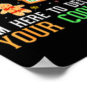 Christmas Tech Suprt Here To Delete Cookies Xmas M Poster (Ecke)