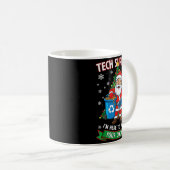 Christmas Tech Suprt Here To Delete Funny Cookies Kaffeetasse (VorderseiteRechts)