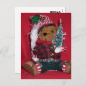 Christmas Ted Feiertagspostkarte (Vorne/Hinten)