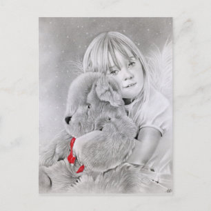 Christmas Teddy Bar Geschenk Postkarte