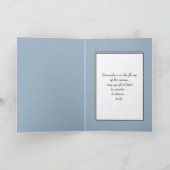 Christmas Teddy Bär und Snowman Feiertagskarte (Innenseite)