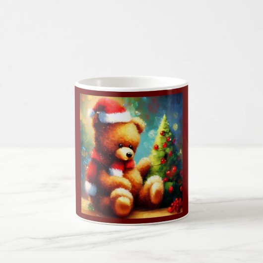 Christmas Teddy Bear 1 Kaffeetasse (Mittel)
