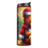 Christmas Teddy Bear 1 Thermosbecher (Nach links gedreht)