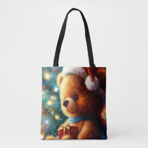 Christmas Teddy Bear 3 Tasche