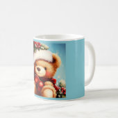Christmas Teddy Bear 4 Kaffeetasse (VorderseiteRechts)