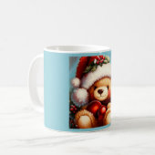 Christmas Teddy Bear 4 Kaffeetasse (Vorderseite Links)