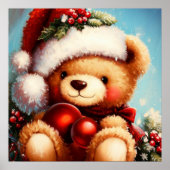 Christmas Teddy Bear 4 Poster (Vorne)