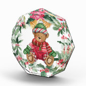 Christmas Teddy Bear Foto Block (Rechts)