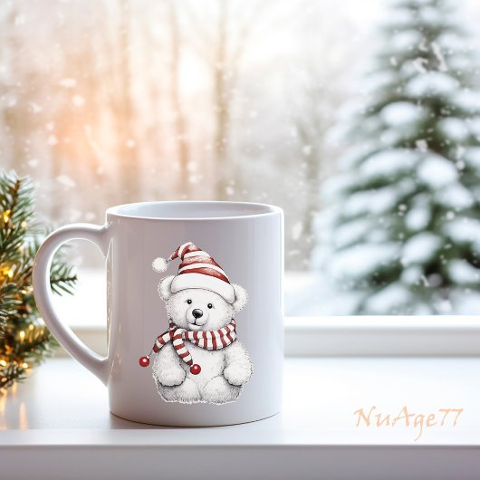 CHRISTMAS Teddy Bear Kaffeetasse