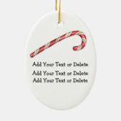 Christmas Teddy Bear Keramikornament (Hinten)