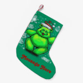Christmas Teddy Bear Kleiner Weihnachtsstrumpf (Vorderansicht (hängend))