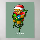 Christmas Teddy Bear Poster (Vorne)