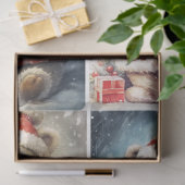 Christmas Teddy Bear Seidenpapier (Geschenk)