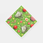 Christmas Tee Party Napkins Serviette (Ecke)