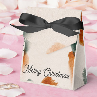 Christmas Tent Favor Box Festive “Merry Christmas Geschenkschachtel