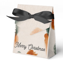 Christmas Tent Favor Box Festive “Merry Christmas
