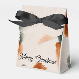 Christmas Tent Favor Box Festive “Merry Christmas Geschenkschachtel