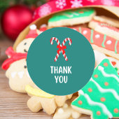 Christmas Thank you sticker