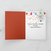 Christmas Thanksgiving and Halloween Holidays  Karte (Innenseite)