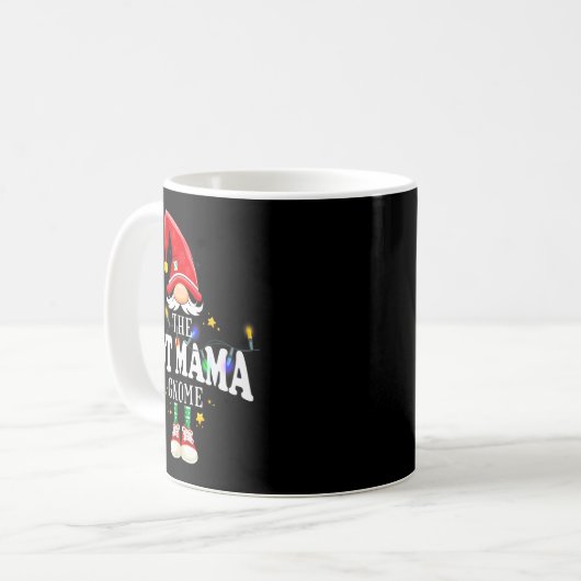 Christmas The Hot Mama Gnome X-mas Matching Pjs Kaffeetasse (Vorderseite Links)