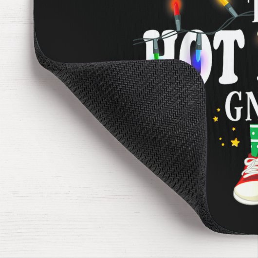 Christmas The Hot Mama Gnome X-mas Matching Pjs Mousepad (Ecke)