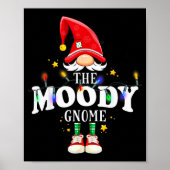 Christmas The Moody Gnome X-mas Matching Pjs Poster (Vorne)