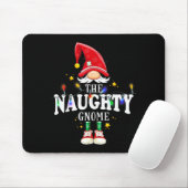 Christmas The Naughty Gnome X-mas Matching Pjs  Mousepad (Mit Mouse)