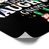 Christmas The Naughty Gnome X-mas Matching Pjs Poster (Ecke)