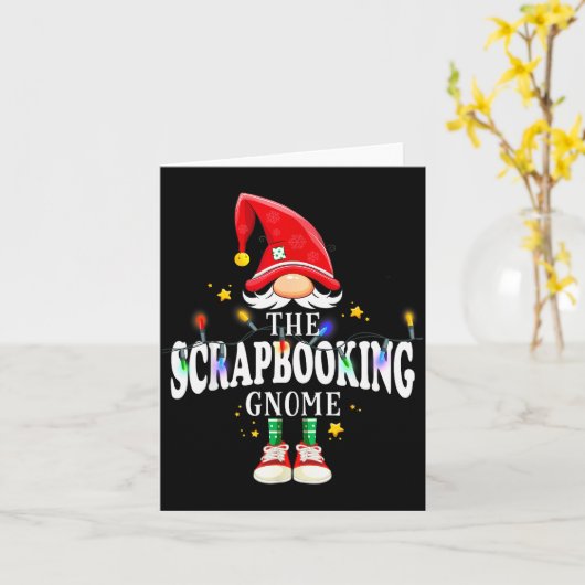 Christmas The Scrapbooking Gnome X-mas Matching Pj Karte (Gelbe Blume)