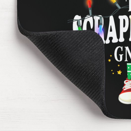 Christmas The Scrapbooking Gnome X-mas Matching Pj Mousepad (Ecke)