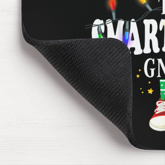 Christmas The Smart Aleck Gnome X-mas Matching Pjs Mousepad (Ecke)