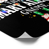 Christmas The Smart Aleck Gnome X-mas Matching Pjs Poster (Ecke)