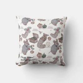 Christmas Theme baby fleece blanket Kissen