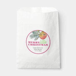 Christmas Theme Baby Shower Favor Bags Geschenktütchen