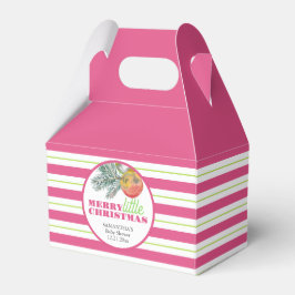 Christmas Theme Baby Shower Favor Boxes Geschenkschachtel