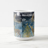 Christmas Theme Boganhues Print Kaffeetasse (Mittel)