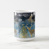 Christmas Theme Boganhues Print Kaffeetasse (Mittel)