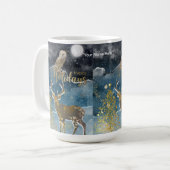 Christmas Theme Boganhues Print Kaffeetasse (Vorderseite Links)