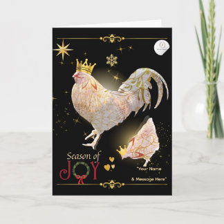 Christmas Theme Luxury Print Boganhues Card Karte