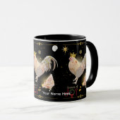 Christmas Theme Luxury Print Boganhues  Tasse (VorderseiteRechts)