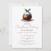 Christmas Themed Baby Shower Invitation Einladung (Vorderseite)