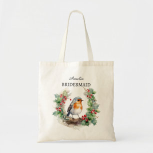Christmas Themed Bridesmaid Tragetasche