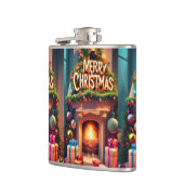 Christmas Themed Hip Flask – Merry Christmas Firep Flachmann (Links)
