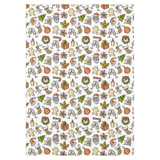 Christmas Themed Tablecloth Tischdecke (Vorderseite)