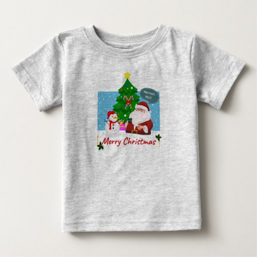 Christmas themed Toddler T-Shirt (Vorderseite)