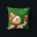 Christmas Throw Pillow Snowman Kissen<br><div class="desc">Weihnachtsbaum Kissen Für jeden ist etwas dabei, das speziell für Sie personalisiert ist, um die Schönheit Ihrer Zuhause oder Ihrer Lieben zu verbessern. Dieses einzigartige Weihnachtskreisschmuck wird Ihre Freunde und Familie beeindrucken. In dieser einmaligen Weihnachtsfeier genießen die Menschen ihre Lieblings-Schokolade oder ihren Kaffee. Während Sie bereits hier sind, können Sie...</div>